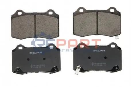 Комплект гальмівних колодок задн, CHEVROLET CAMARO CHRYSLER 300C DODGE CHALLENGER, CHARGER HYUNDAI GENESIS JEEP GRAND CHEROKEE, GRAND CHEROKEE III, GRAND CHEROKEE IV 2.0-Electric 09.04 Delphi LP3281 Купити в Україні