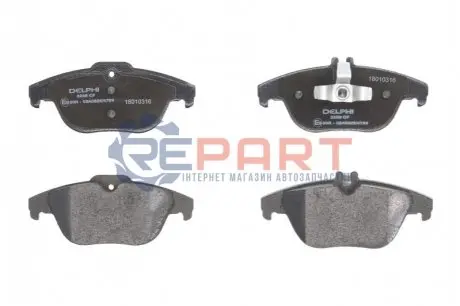 Фото Колодки гальмівні (задні) MB C-class (W204/C204) 1.6-5.5 07- Delphi (LP3288) зображення 1