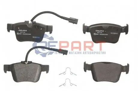 Тормозные колодки, дисковые. Delphi LP3311 Купить в Украине