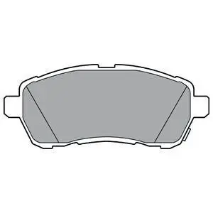Комплект гальмівних колодок передн, FORD FIESTA VI SUZUKI BALENO, SWIFT IV, SWIFT V 1.0-1.6D 02.10 Delphi LP3364 Купити в Україні