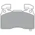 Фото Комплект гальмівних колодок передн (18 дюйм.), CADILLAC CT6, CTS CHEVROLET CAMARO, CORVETTE OPEL INSIGNIA B, INSIGNIA B COUNTRY, INSIGNIA B GRAND SPORT 1.5-6.2 09.09 Delphi (LP3366) зображення 1