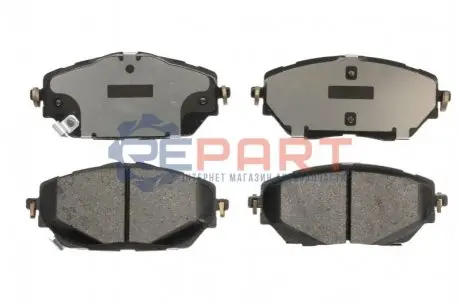 Комплект гальмівних колодок передн, TOYOTA C-HR, COROLLA 1.2-2.0H 10.16 Delphi LP3378 Купити в Україні