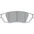 Комплект тормозных колодок задн, LEXUS ES, LBX, RX, UX TOYOTA CAMRY, C-HR, PRIUS, RAV 4 V, YARIS CROSS 1.2-3.5H 10.15 Delphi (LP3379) изображение 1