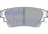 Комплект гальмівних колодок задній - Delphi LP3408 (4605B989)