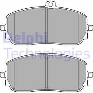 Гальмівні колодки дискові Delphi LP3437