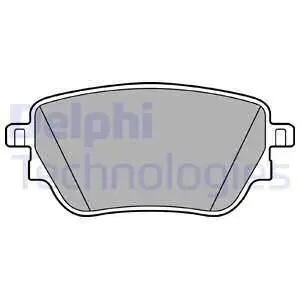 Тормозные колодкиTYL Delphi LP3438