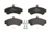 Комплект гальмівних колодок передн, MITSUBISHI COLT, COLT CZC VI, COLT VI SMART FORFOUR 1.1-1.5D 01.04-06.12 Delphi (LP3533) зображення 1