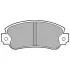 Колодки гальмівні (передні) Fiat Panda/Regata/Seat Ibiza/Terra 81-04 (Bosch) LP353