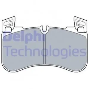 Комплект гальмівних колодок передн, LAND ROVER DEFENDER, DISCOVERY V, RANGE ROVER IV, RANGE ROVER SPORT II 2.0-5.0 08.12 Delphi LP3540 Купити в Україні