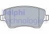Гальмівні колодкиPRZOD Delphi LP3550 (фото 1)