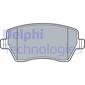 Тормозные колодкиPRZOD Delphi LP3550