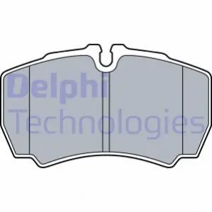 Колодки гальмівні (задні) Iveco Daily III-VI 99- (Brembo) Delphi LP3573