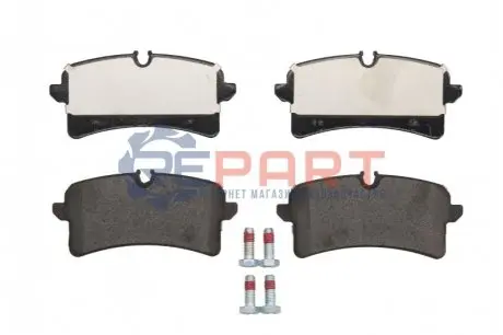 Комплект гальмівних колодок задн, BENTLEY MULSANNE PORSCHE MACAN 2.0-6.8 02.14 Delphi LP3577