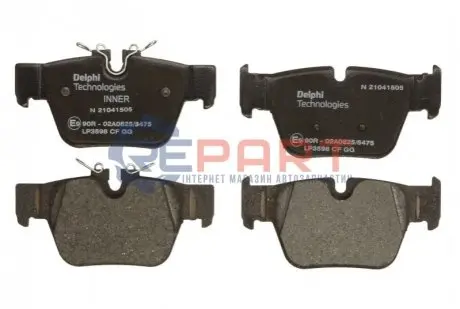 Автозапчасть Delphi LP3598