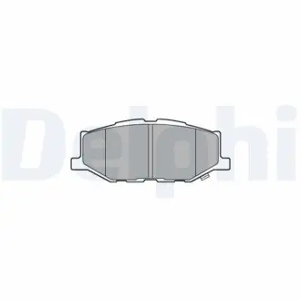 Тормозные колодки дисковые Delphi LP3637 Купить в Украине