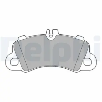 Фото Колодки гальмівні (передні) Porsche Macan 3.0 S/3.0 S Diesel 14-/Cayenne 2.9/3.0 S AWD 17- (Brembo) Delphi (LP3639) зображення 1