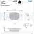 Фото Комплект гальмівних колодок задн, CITROEN C4 III, C4 X FIAT 600E / 600 JEEP AVENGER OPEL CORSA F PEUGEOT 2008 II, 208 II 1.2-Electric 06.19 Delphi (LP3646) зображення 1