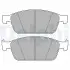 Фото Комплект гальмівних колодок передн, FORD FOCUS III, KUGA II, TOURNEO CONNECT V408 NADWOZIE WIELKO, TRANSIT CONNECT, TRANSIT CONNECT V408 1.0-2.0D 07.12 Delphi (LP3666) зображення 1