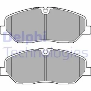 Комплект гальмівних колодок передн, HYUNDAI H350 2.5D 04.15 Delphi LP3683