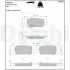 Комплект гальмівних колодок задн, HYUNDAI SANTA FE IV, SANTA FE V KIA CARNIVAL IV, SORENTO IV 1.6H-3.5 07.19 Delphi (LP3706) зображення 1