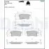 Комплект гальмівних колодок задн, HYUNDAI SONATA VIII, TUCSON KIA EV3, NIRO II, SPORTAGE V 1.6-Electric 01.20 Delphi (LP3738) зображення 1