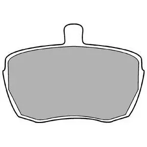 Фото Колодки гальмівні (передні) Ford Transit/Iveco Daily 77-92 Delphi (LP41) зображення 1