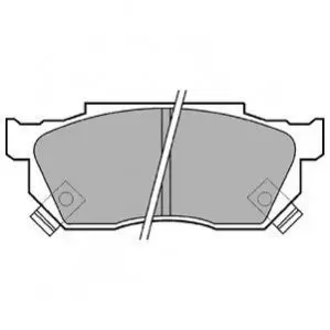 Комплект гальмівних колодок передн, HONDA CIVIC IV, CIVIC V, CRX I, CRX II, JAZZ II, PRELUDE II 1.2-1.8 10.83-10.08 Delphi LP445 Купити в Україні