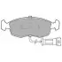 Комплект гальмівних колодок, дискове гальмо LP457