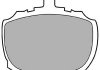 Тормозные колодки - Delphi LP45 (1571569, 1642643, 5010540)