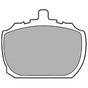 Фото Колодки гальмівні (передні) Ford Transit -91 Delphi (LP45) зображення 1