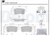 Тормозные колодки (задние) Renault Captur 20-/Zoe 12-/Talisman 16- LP5038EV