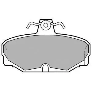 Фото Колодки гальмівні (задні) Ford Escort V/VI 91-98/Scorpio I/II 85-98/Sierra I/II 82-93 Delphi (LP507) зображення 1