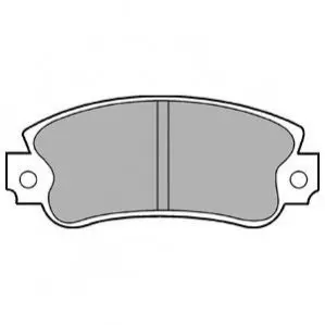 Фото Комплект гальмівних колодок, дискове гальмо Delphi (LP509) зображення 1