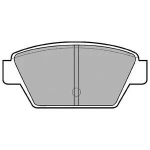 Комплект гальмівних колодок, дискове гальмо Delphi LP533 Купити в Україні
