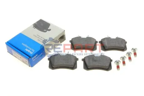 Колодки гальмівні (задні) VW Caddy III 04-/Peugeot 308 07-/Citroen C4 04- Delphi LP565 Купити в Україні