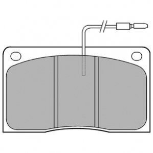 Тормозные колодки Delphi LP568