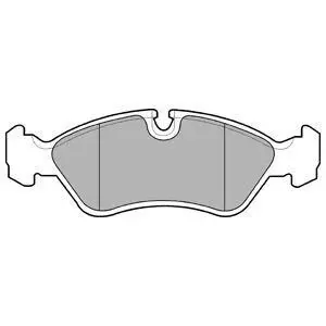 Фото Тормозные колодки Delphi (LP585) изображение 1