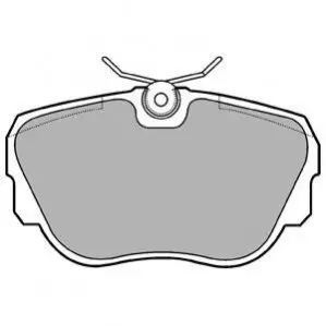 Фото Колодки гальмівні (передні) BMW 3 (E30) 82-94/Z1 88-91 Delphi (LP596) зображення 1