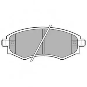 Фото 1 — Колодки тормозные (передні) Hyundai Elantra III 00-06/Kia Magentis I 01-05/Ssangyong Rexton 02- Delphi (LP606) Фото Колодки тормозные (передні) Hyundai Elantra III 00-06/Kia Magentis I 01-05/Ssangyong Rexton 02- Delphi (LP606) зображення 1