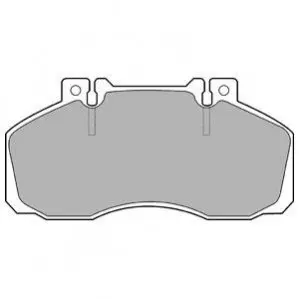 Фото Комплект гальмівних колодок, дискове гальмо Delphi (LP662) зображення 1