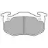 Фото Комплект гальмівних колодок задн, CITROEN SAXO, XSARA, XSARA/HATCHBACK, ZX PEUGEOT 106 II, 205 I, 205 II, 206, 306, 309 I, 309 II, 309/HATCHBACK RENAULT 11, 19 I, 19 I CHAMADE 1.1-2.0D 04.84 Delphi (LP699) зображення 1