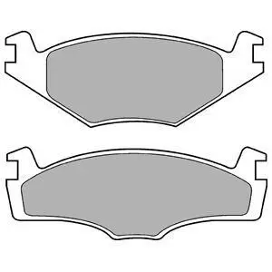 Комплект гальмівних колодок передн, SEAT CORDOBA, IBIZA II, INCA, TOLEDO I VW CADDY I, CADDY II, CADDY II/MINIVAN, GOLF I, GOLF II, GOLF III, JETTA I, JETTA II, PASSAT B2 1.0-1.9D 08.75-06.03 Delphi LP756 Купити в Україні