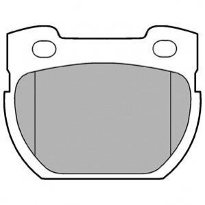 Тормозные колодки Delphi LP777