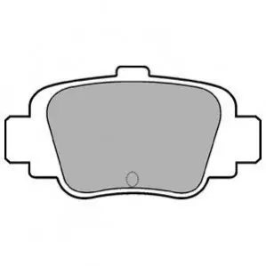 Фото Комплект гальмівних колодок, дискове гальмо Delphi (LP780) зображення 1