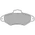 Комплект гальмівних колодок передн, CITROEN XANTIA 1.6-2.0D 03.93-04.03 Delphi (LP787) зображення 1