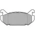 Фото Комплект гальмівних колодок задн, FORD USA PROBE I, PROBE II MAZDA 626 III, 626 IV, MX-6, XEDOS 6 1.6-3.0 11.87-10.99 Delphi (LP802) зображення 1