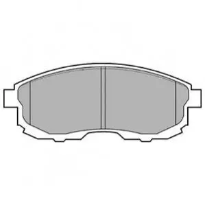 Комплект гальмівних колодок передн, INFINITI I30 NISSAN 200SX, ALTIMA, MAXIMA / MAXIMA QX IV, MAXIMA III, SILVIA, TEANA I 1.8-3.5 07.88 Delphi LP812 Купити в Україні