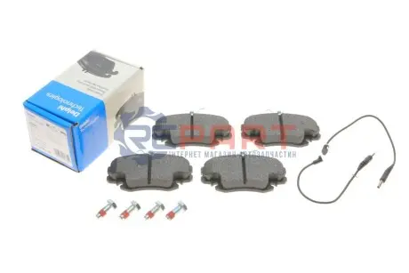 Фото Комплект гальмівних колодок (передніх) Dacia Logan 04-/Renault 21/Peugeot 205/309 (замінено на 0 986 467 720) Delphi (LP885) зображення 1