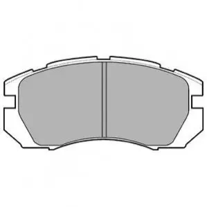 Комплект гальмівних колодок передн, SUBARU FORESTER, IMPREZA, LEGACY I, LEGACY II 1.8/2.0/2.2 08.91-05.05 Delphi LP930