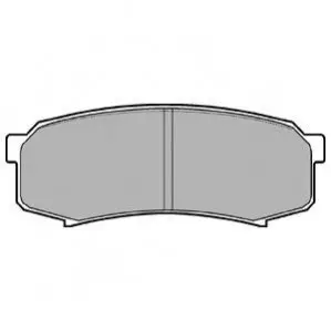 Комплект гальмівних колодок задн, LEXUS GX MITSUBISHI PAJERO IV TOYOTA 4 RUNNER IV, 4 RUNNER V, COROLLA, FJ CRUISER, LAND CRUISER, LAND CRUISER 100, LAND CRUISER 80 1.4-4.7 11.84 Delphi LP963 Купити в Україні